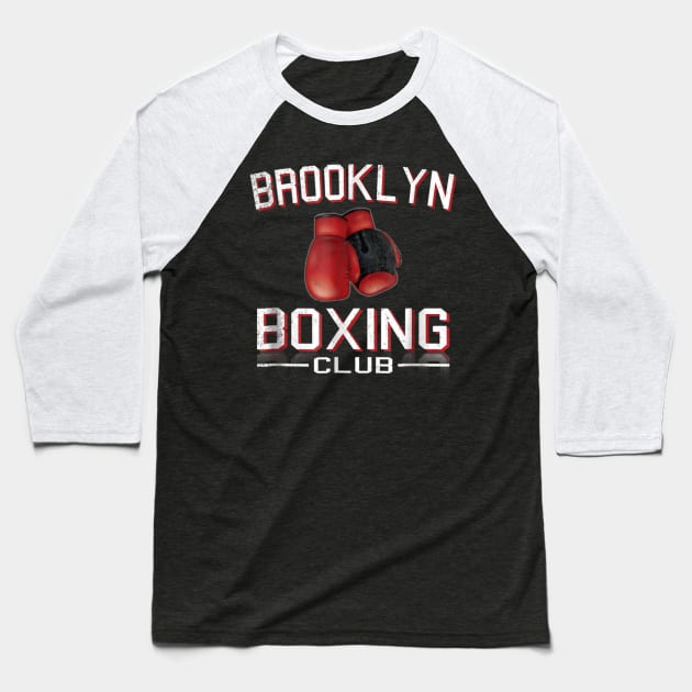 Brooklyn Boxing Club - Cool Baseball T-Shirt by aaltadel